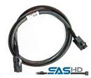 1147386 Кабель ADAPTEC SAS MSASX4 (SFF-8643) TO SFF-8087 1M 2279700-R