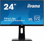 1866880 Монитор Iiyama 23.8" ProLite XUB2492HSU-B1 черный IPS LED 16:9 HDMI M/M матовая HAS Piv 1000:1 250cd 178гр/178гр 1920x1080 60Hz VGA DP FHD USB 5.4кг