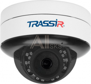 1582310 Камера видеонаблюдения IP Trassir TR-D3121IR2 v6 2.8 2.8-2.8мм цв. корп.:белый