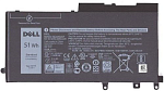 451-BBZT Dell Battery 3-cell 51W/HR (Latitude5280/5290/5480/5490/5491/5580/5590/5591)