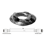 TS-02L удлинитель 8-pin m-f, 2m