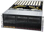 SYS-420GP-TNR Server SUPERMICRO SuperServer 4U 420GP-TNR noCPU(2)3rd Gen Xeon Scalable/TDP 270W/no DIMM(32)/ SATARAID HDD(16)SFF/2x1GbE/4x2000W