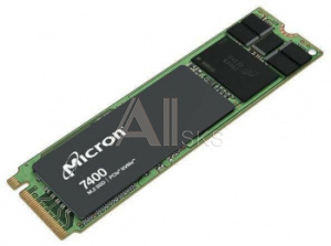 1720627 Накопитель SSD Crucial PCI-E 4.0 x4 1.92Tb MTFDKBG1T9TDZ-1AZ1ZABYY Micron 7400 Pro M.2 2280