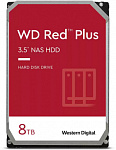 Жесткий диск WD SATA-III 8Tb WD80EFZZ Red Plus (5640rpm) 128Mb 3.5"