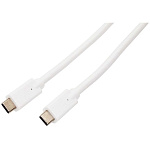 1961065 Filum Кабель USB 3.1, 1 м., белый, 3A, разъемы: USB Type С male- USB Type С male, пакет. [FL-C-U31-CM-CM-1M] (894188)