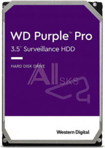 1807016 Жесткий диск WD SATA-III 4Tb WD42PURZ Surveillance Purple (5400rpm) 256Mb 3.5"