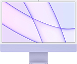 Apple 24-inch iMac (2021): Retina 4.5K, Apple M1 chip with 8-core CPU & 8-core GPU, 16GB, 256GB SSD, Purple (mod. Z130000BV; Z130/1)