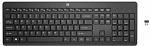 1671926 Клавиатура HP 230 черный USB беспроводная