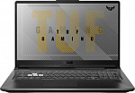 1561735 Ноутбук Asus TUF Gaming F17 FX706HC-HX003 Core i5 11400H 8Gb SSD512Gb NVIDIA GeForce RTX 3050 4Gb 17.3" IPS FHD (1920x1080) noOS grey WiFi BT Cam