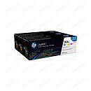 Тонер Картридж HP CF372AM 304A комплект цветных картр CLJ 2025, CM2320 (CC531A+CC532A+CC533A)