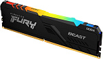 1000633428 Память оперативная/ Kingston 16GB 3200MHz DDR4 CL16 DIMM FURY Beast RGB