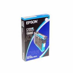 42359 Картридж струйный Epson T5432 C13T543200 голубой (110мл) для Epson St Pro 7600/9600