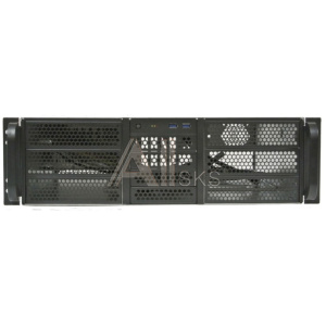 1888945 Procase Корпус 3U server case,6x5.25+4HDD,черный,без блока питания(2U,2U-redundant),глубина 450мм,MB ATX 12"x9.6",8slot