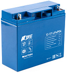 1000624558 647 Skat i-Battery 12-17 LiFePo4 аккумуляторная батарея, 12 В, 17 Ач Li-Ion АКБ, на базе LiFePO4 элементов IFR 32650, структура 4S3P. Номинальное
