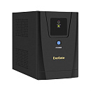 285488 ИБП ExeGate SpecialPro UNB-1200.LED.AVR.8C13.USB <1200VA/750W, LED, AVR, 8*C13, USB, металлический корпус, Black>