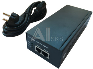 Блок питания (инжектор) 60W/1Gb/POE+ Блок питания (инжектор) 60W/1Gb/POE+