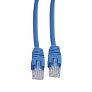 Кабель Cablexpert Патч-корд UTP PP12-1M/B кат.5e, 1м, литой, многожильный (синий)