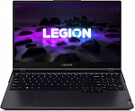 1495571 Ноутбук Lenovo Legion 5 15ITH6H Core i5 11400H 16Gb SSD512Gb NVIDIA GeForce RTX 3060 6Gb 15.6" IPS FHD (1920x1080) Windows 10 Home dk.blue WiFi BT Cam