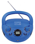 486988 Аудиомагнитола Hyundai H-PCD220 синий 2Вт/CD/CDRW/MP3/FM(dig)/USB