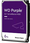 1520856 Жесткий диск WD SATA-III 6Tb WD62PURZ Surveillance Purple (5640rpm) 128Mb 3.5"