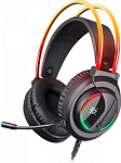 3206052 Гарнитура GAMING FLAME BLACK RGB 64555 DEFENDER