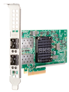 P08421-B21 HPE Ethernet Adapter, 537SFP+, 2x10Gb, PCIe(3.0), Broadcom, for DL360/DL380 Gen10