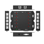 Qbic AC-210.Ex, хаб RS-232 для подключения 10 сенсоров/индикаторов занятости