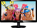 18,5" Philips 193V5LSB2 1366x768 TN LED 16:9 5ms VGA 10M:1 90/65 200cd Black (193V5LSB2/62)