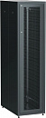 2006224 Шкаф серверный ITK (LE05-42U61-PM) напольный 42U 600x1000мм пер.дв.перфор. металл 2 бок.пан. 700кг черный 900мм 120град. 2000мм IP00 сталь