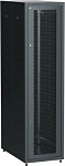 2006224 Шкаф серверный ITK (LE05-42U61-PM) напольный 42U 600x1000мм пер.дв.перфор. металл 2 бок.пан. 700кг черный 900мм 120град. 2000мм IP00 сталь