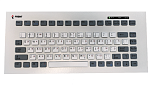 Силиконовая клавиатура FRONT KEY 305 в металлическом корпусе (встраиваемая панель). Белая подсветка клавиш. Полный аналог клавиатур TKG-083b-MODUL, D