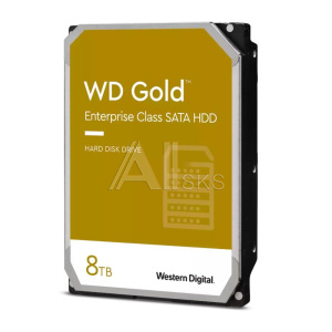 1379188 Жесткий диск WD SATA 8TB 7200RPM 6GB/S 256MB GOLD WD8004FRYZ WDC