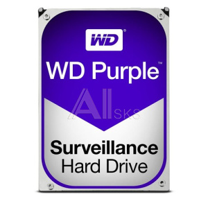 475848 Жесткий диск WD Original SATA-III 3Tb WD30PURZ Video Purple (5400rpm) 64Mb 3.5"