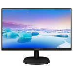 243V7QJABF/00 23,8" Philips 243V7QJABF 1920x1080, WLED, 16:9, IPS, 250cd, 1000:1, 200M:1, 4ms, 178/178, VGA, HDMI, DP, 75Hz, Speakers, Tilt, Внутр, VESA, Black, 3y