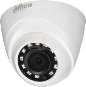 478163 Камера видеонаблюдения аналоговая Dahua DH-HAC-HDW1400RP-0280B 2.8-2.8мм HD-CVI цветная корп.:белый