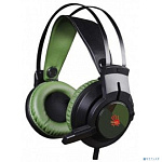 A4 Bloody J450 черный/зеленый 2.2м мониторы оголовье