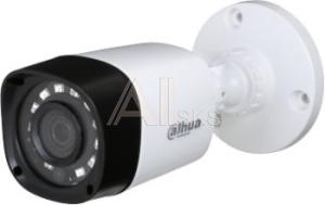 1079114 Камера видеонаблюдения Dahua DH-HAC-HFW1000RP-0280B-S3 2.8-2.8мм HD-CVI цветная корп.:белый