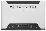 RBD53G-5HacD2HnD-TC&EG12-EA MikroTik Chateau LTE12 kit with 716MHz four core CPU, 256MB RAM, 5 x Gigabit LAN, two wireless interfaces (built-in 2.4Ghz 802.11b/g/n two chain wirel