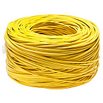 11052223 Cabeus UTP-4P-Cat.5e-SOLID-LSZH-YL Кабель витая пара UTP (U/UTP), категория 5e, 4 пары (24 AWG), одножильный, желтый, LSZH, нг(А)-HF