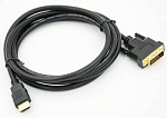51606 Кабель HDMI (m) DVI-D (m) 2м черный