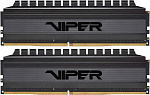 1308888 Модуль памяти PATRIOT Viper 4 Blackout Gaming DDR4 Общий объём памяти 64Гб Module capacity 32Гб Количество 2 3200 МГц Множитель частоты шины 16 1.35 В