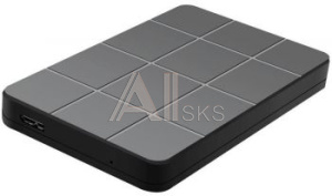 489691 Внешний корпус для HDD AgeStar 3UB2P1 SATA III USB3.0 пластик черный 2.5"