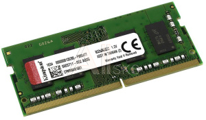 1000596897 Память оперативная/ Kingston 8GB 2666MHz DDR4 Non-ECC CL19 SODIMM 1Rx16
