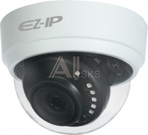1670405 Камера видеонаблюдения аналоговая Dahua EZ-HAC-D1A41P-0280B 2.8-2.8мм HD-CVI цв. корп.:белый