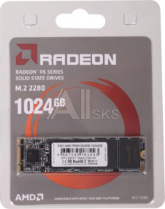 1712698 Накопитель SSD AMD SATA III 1Tb R5M1024G8 Radeon M.2 2280