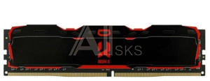 1291015 Модуль памяти GOODRAM IRDM Gaming DDR4 Общий объём памяти 16Гб Module capacity 16Гб Количество 1 3000 МГц 1.35 В черный IR-X3000D464L16/16G