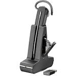 4695705212 Savi 8245-M UC — беспроводная гарнитура для ПК (моно, DECT, адаптер D200 USB-A, доп. аккумулятор, Microsoft, трансформер)