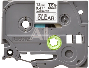 TZEM31 Brother TZeM31: для печати ламинированных наклеек черным на прозрачном матовом фоне, ширина: 12 мм.