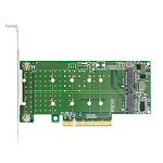 11031793 Lr-Link LRNV95N8 PCIe x8 to 2-Port M.2 NVMe Adapter, Supports 2*M.2 NVMe SSD for 2230, 2242, 2260,2280 and 22110mm