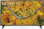 1491744 Телевизор LED LG 43" 43UP75006LF черный 4K Ultra HD 60Hz DVB-T DVB-T2 DVB-C DVB-S DVB-S2 WiFi Smart TV (RUS)